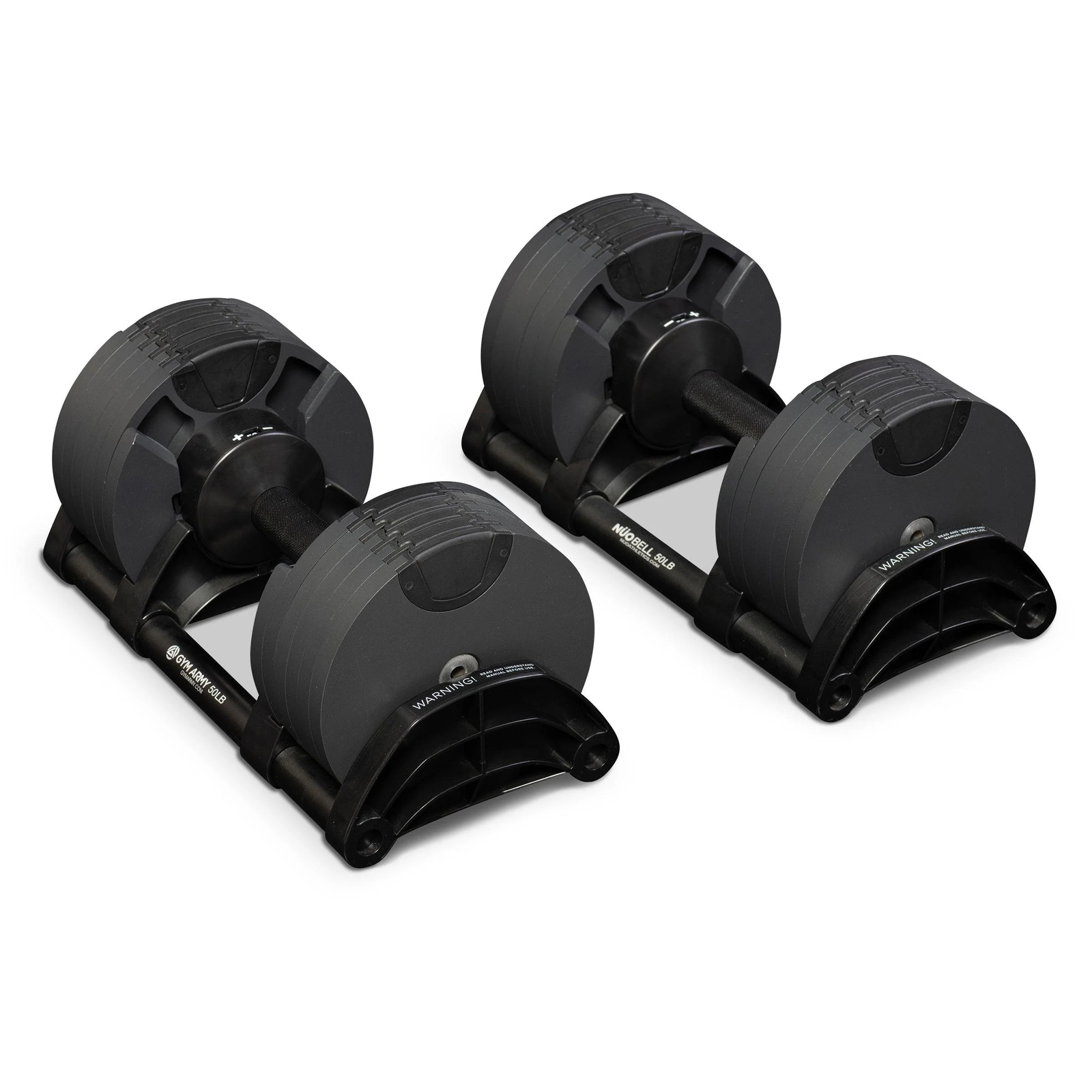 NUOBELL 50LB (PAIR) + STAND