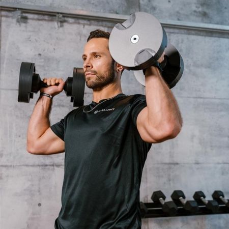 NUOBELL 80LB (PAIR) + STAND