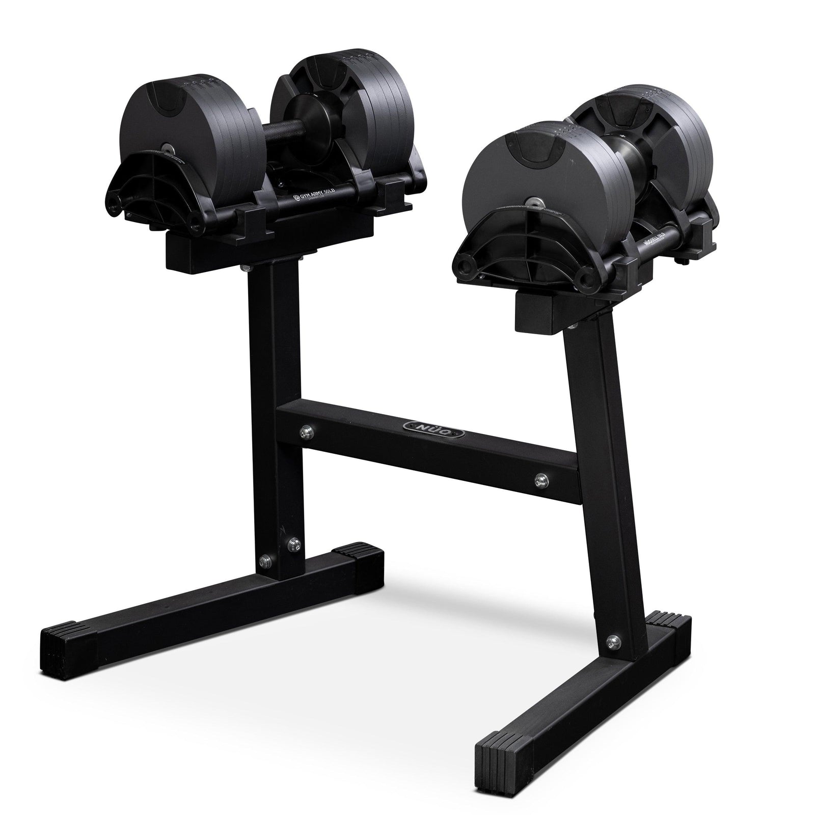 NUOBELL 50LB (PAIR) + STAND - Gym Army